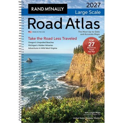 Rand McNally 2026 Scale Road Atlas