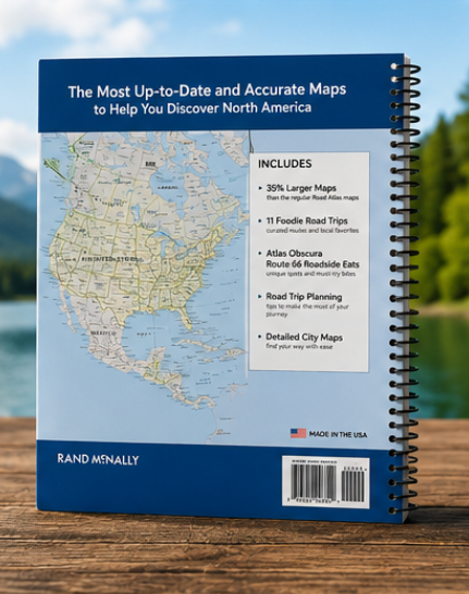 Rand McNally 2026 Scale Road Atlas
