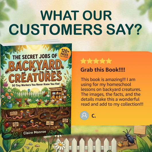 The Secret Jobs of Backyard Creatures