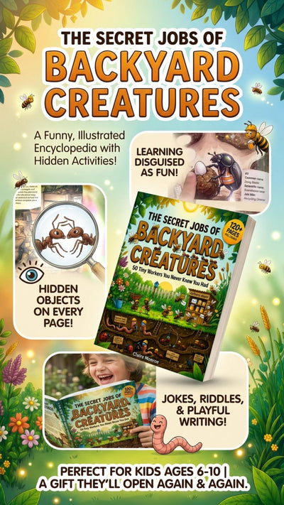 The Secret Jobs of Backyard Creatures