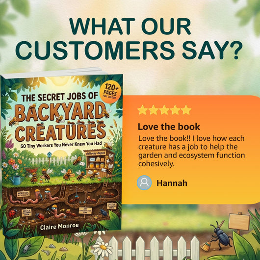 The Secret Jobs of Backyard Creatures